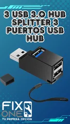 Hub Usb 3.0 De 3 Puertos