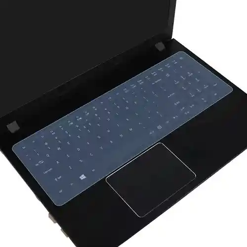 Protector De Teclado Portátil En Silicona Tamaño 15 Pulgadas