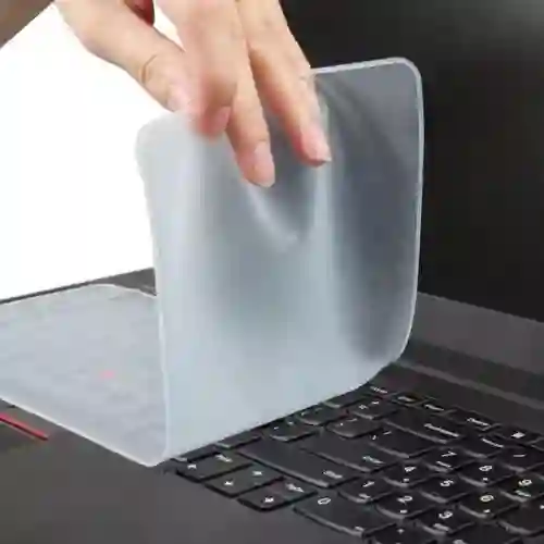 Protector De Teclado Portátil En Silicona Tamaño 15 Pulgadas