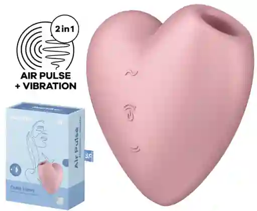 Satisfyer Cutie Heart Rosado