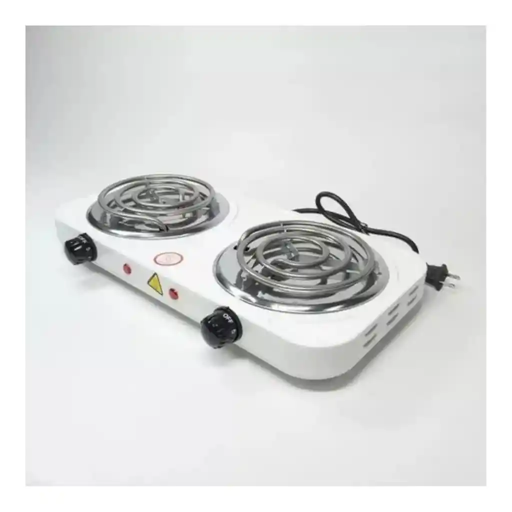 Estufa Eléctrica 2 Puesto 5 Niveles De Temperatura 1000w