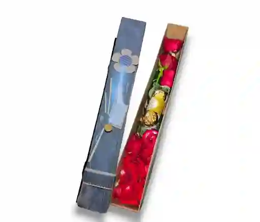 Caja De 3 Rosas Chocolates X3