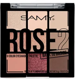 Samy Paleta X9 Sombra De Ojos Rose 2