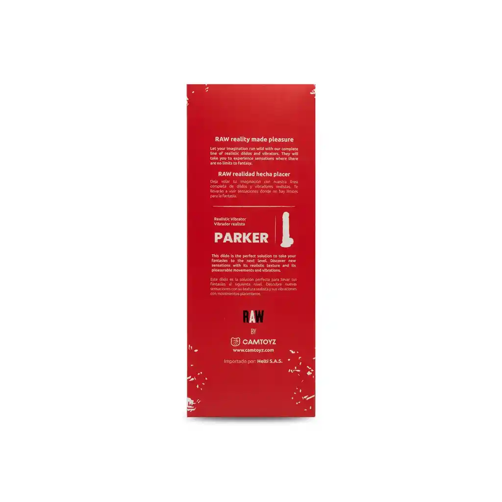 Parker Vibrador Realista Térmico Con Rotación Y Ventosa Recargable Camtoyz
