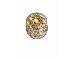 Sprinkles Grageas Comestibles Dorado Mix -x125grs
