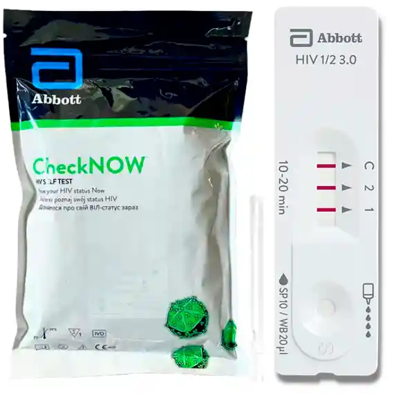 Prueba Vih Rápida Casera Resultado En 10 Mins Hiv Test Invima