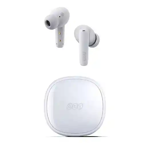 Auriculares Qcy T13x Enc Bluetooth 5.3 Ipx5 De Color Blanco