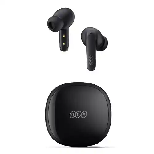 Auriculares Qcy T13x Enc Bluetooth 5.3 Ipx5, Color Negro