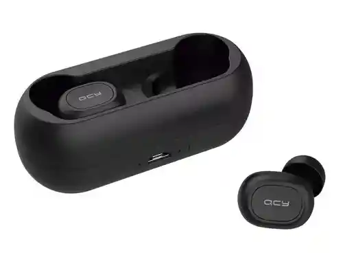 Auriculares In-ear Gamer Inalámbricos Qcy Bluetooth T1c Qcy Negros