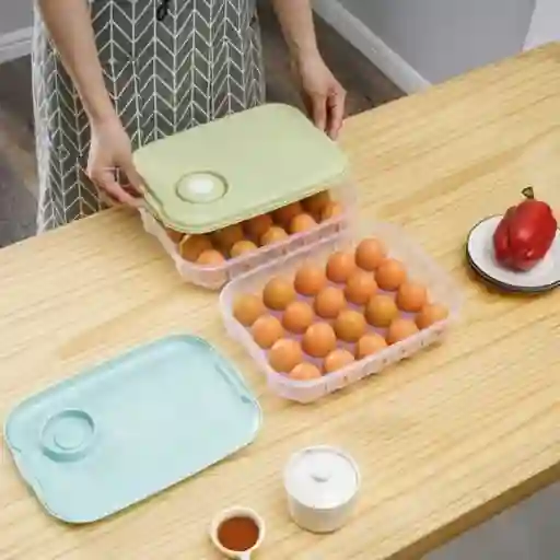 Organizador De Huevos *20 . Material Abs Fk-26