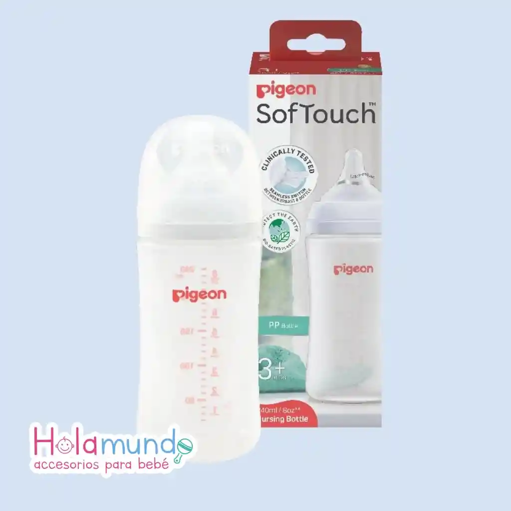 Tetero 8 Onz Softoucht 3.0 - Pigeon