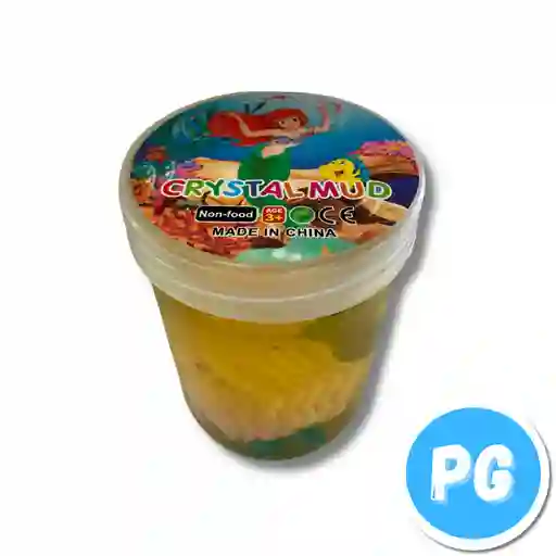 Tarro De Slime Mediano Con Muñeco Para Niña - Mayores De 3 Años