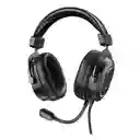 Auriculares Para Juegos Fifine H6 Rgb Usb 7.1 Con Controladores Negros De 50 Mm