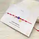 Pulsera Protecion Cuarzo Rosado
