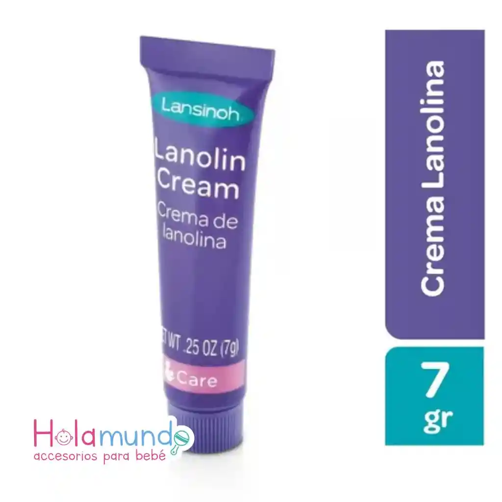 Crema De Lanolina 7 Gr Protectora De Pezón En Lactancia