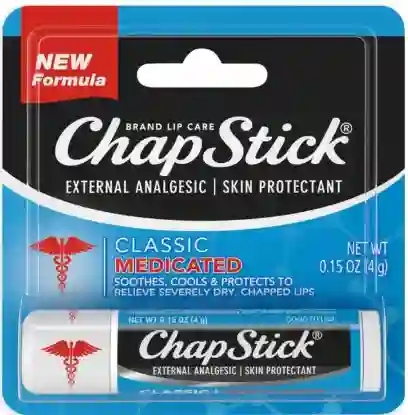 Chapstick Classic Medicated External Analgesic Skin Potectant 4g