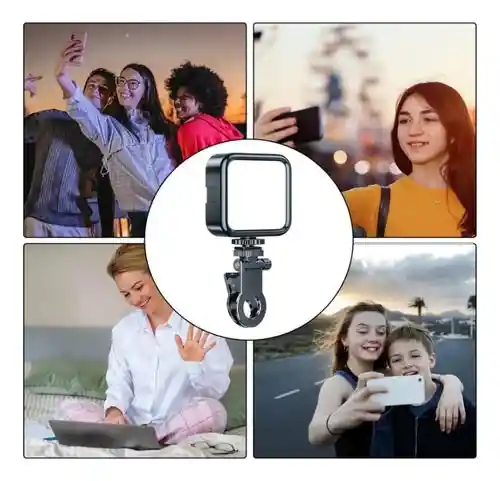 Luz Led Celular Portátil Para Video O Fotografía Mini