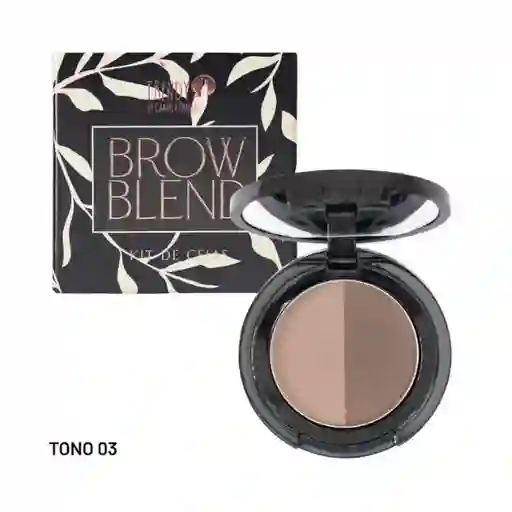Sombra Para Cejas Brow Blend Red Tono 03