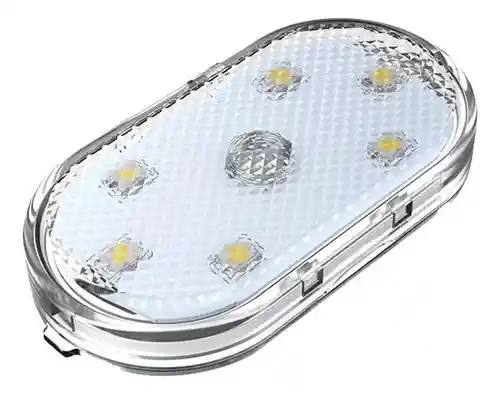 Lámpara Baul Techo Carro Luz Led Táctil Recargable Usb Rgb