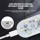 Lámpara Baul Techo Carro Luz Led Táctil Recargable Usb Rgb