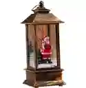 Lámpara Navideña Antigua De Papá Noel