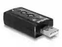 Adaptador De Sonido Usb 2.0 Virtual 7.1