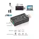 Adaptador De Sonido Usb 2.0 Virtual 7.1