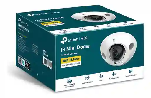 Cámara Domo Ip Tp-link Vigi C250 5mp Full Color Exterior