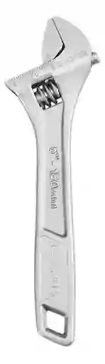 Llave Ajustable (perico) 10 Pulgadas. Cromada, Alta Calidad, Coofix