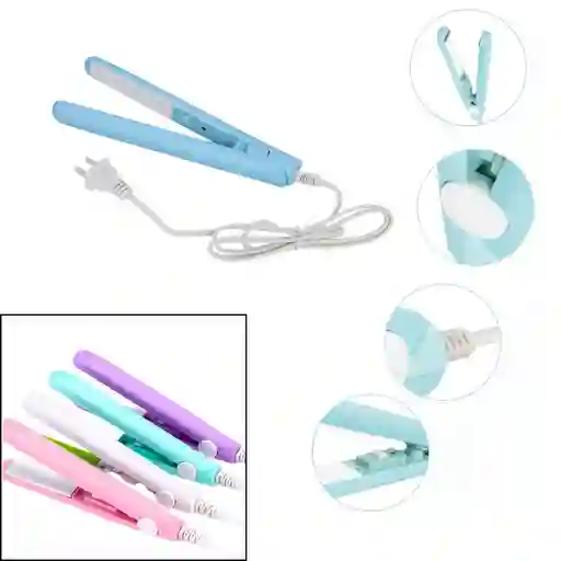 Mini Plancha Viajera Para Cabello Ceramica