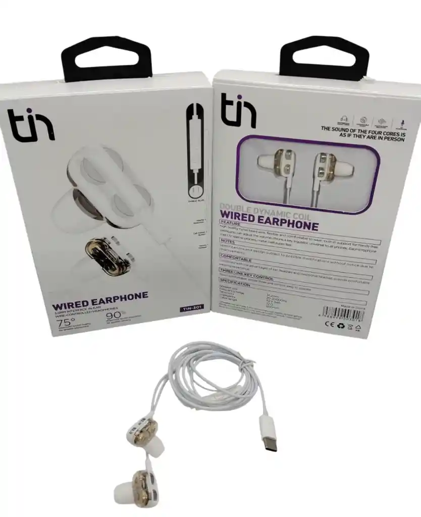 Audifonos Tin 301 Tipo C