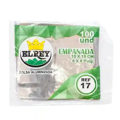 El Rey Bolsa Aluminio 15 X 15 Cm Ref 17