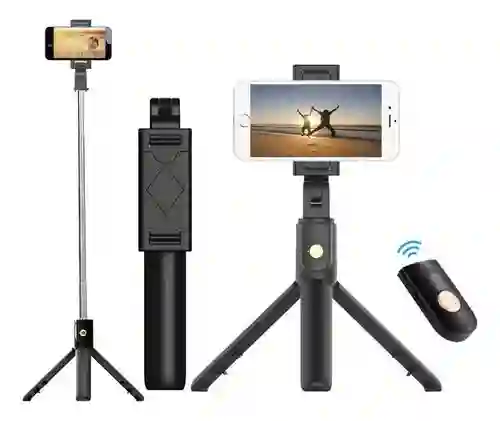 Trípode Bluetooth Selfie Stick K07 Para Celular