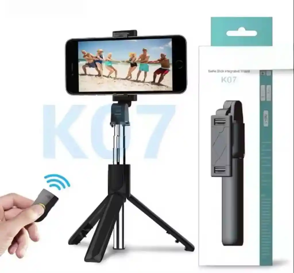 Trípode Bluetooth Selfie Stick K07 Para Celular