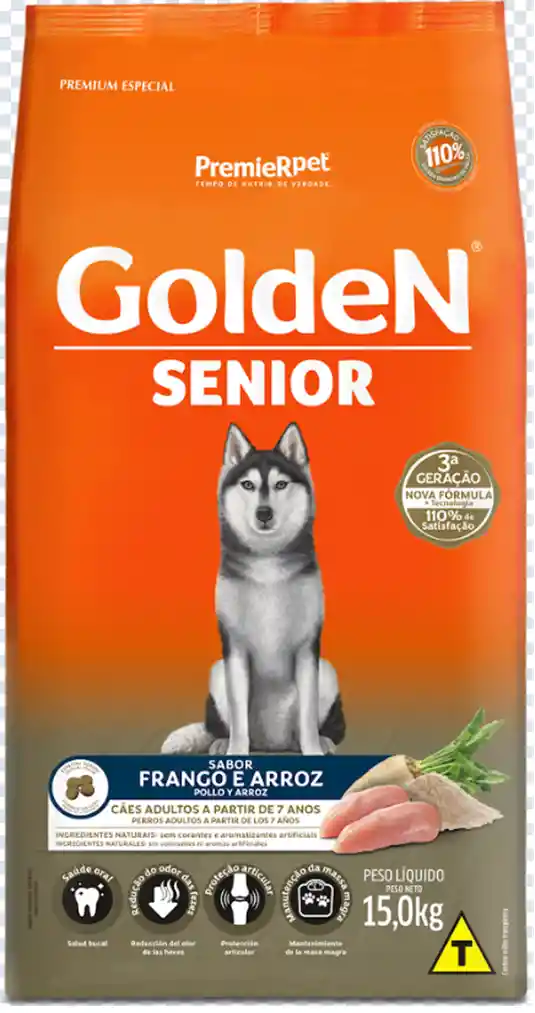 Golden Formula Perros Adultos Senior 15 Kg