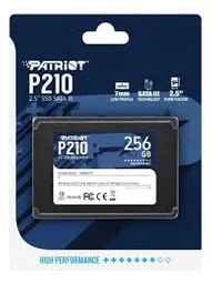Disco Solido Ssd Patriot P210 256gb Sata