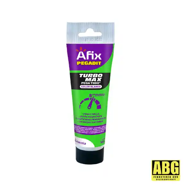 Silicona Pega Todo Turbo Max Afix 165g