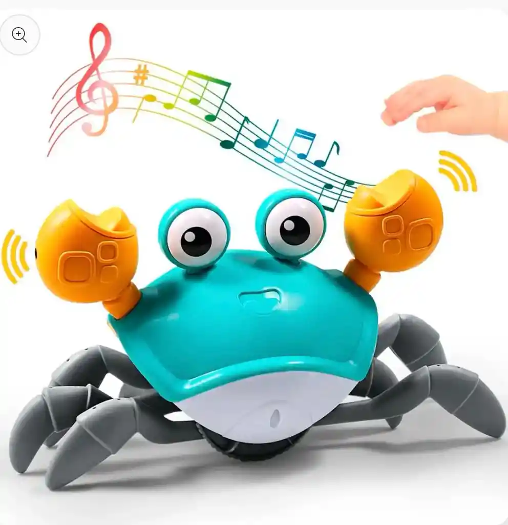 Juguete Crabby El Cangrejo Didáctico Para Bebes Nuevo