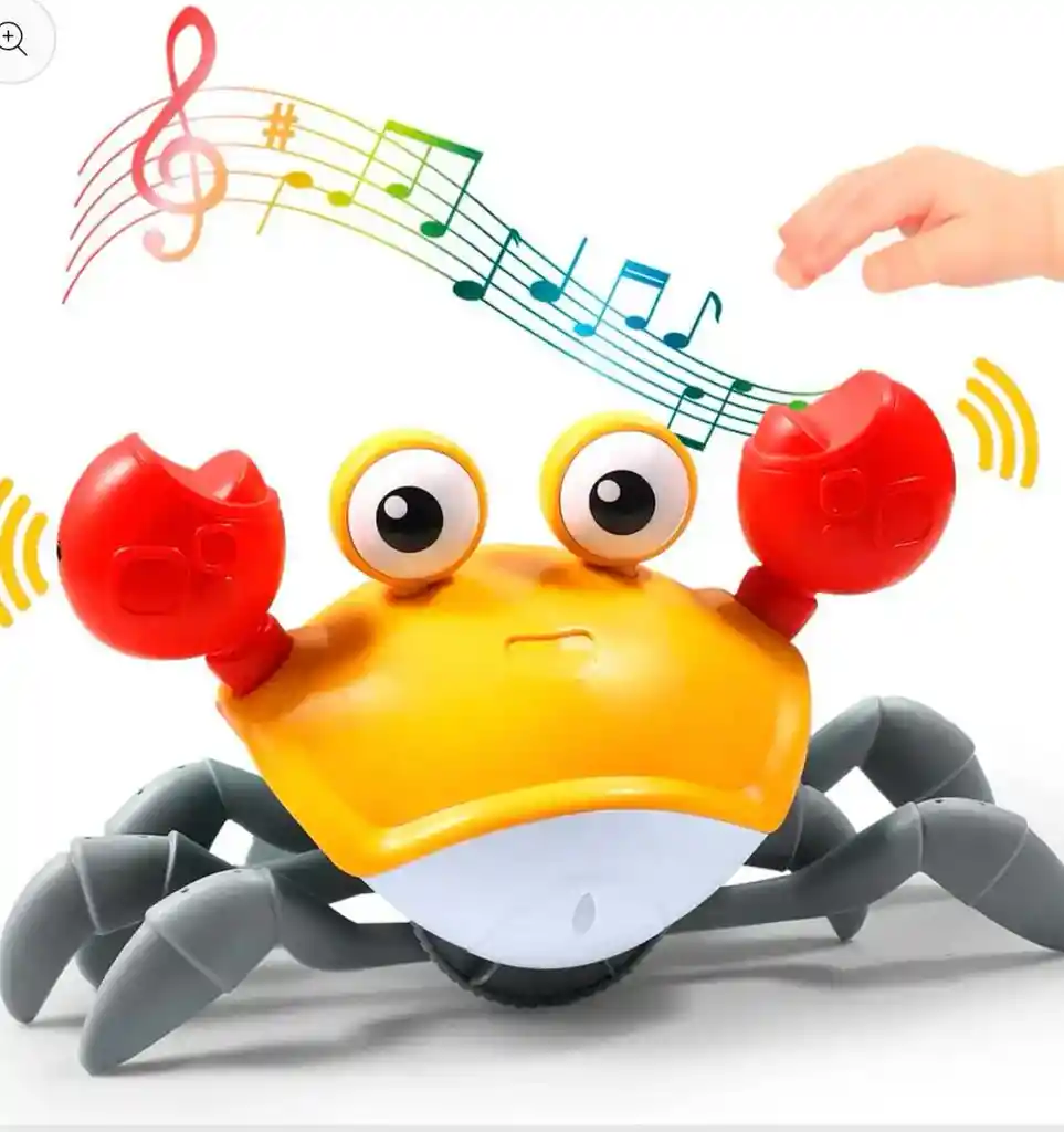 Juguete Crabby El Cangrejo Didáctico Para Bebes Nuevo