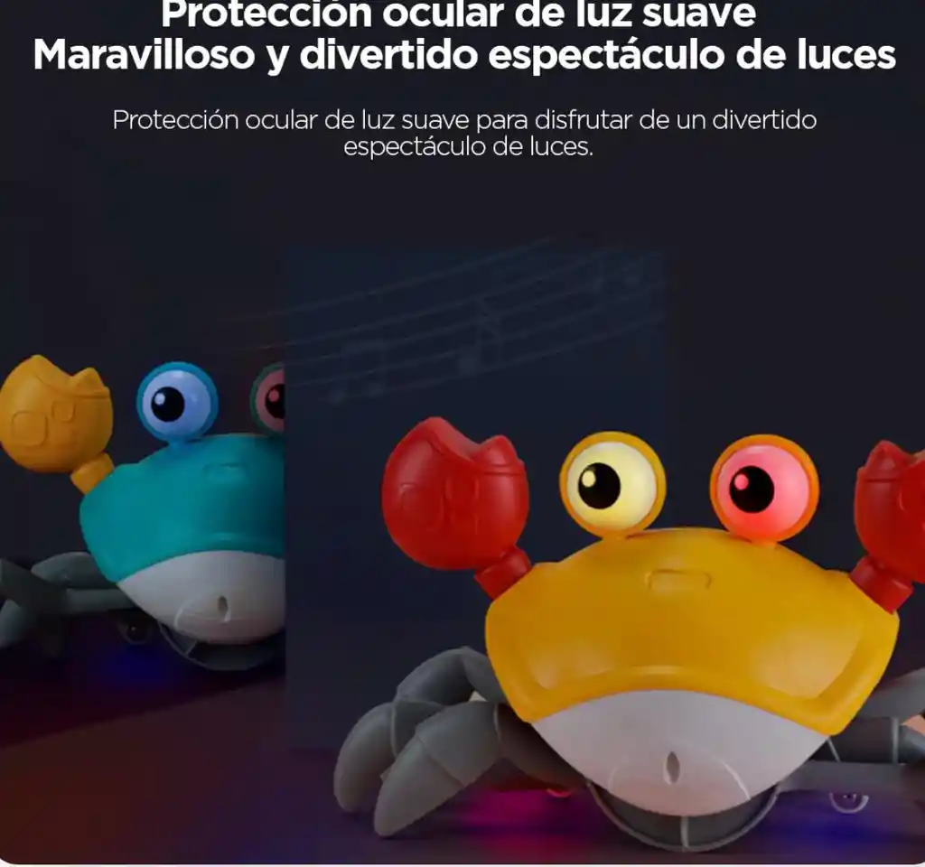 Juguete Crabby El Cangrejo Didáctico Para Bebes Nuevo