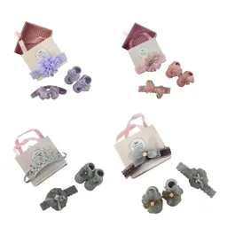 Set De Accesorios Para Niña Diseños Tiernos Talla 0-6 Meses