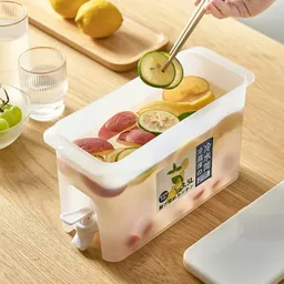 Dispensador De Bebidas Con Grifo Refrigerador 3.5 Litros