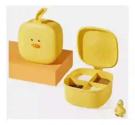 Condimentero Especias 4 Compartimientos Con Cucharas Pato