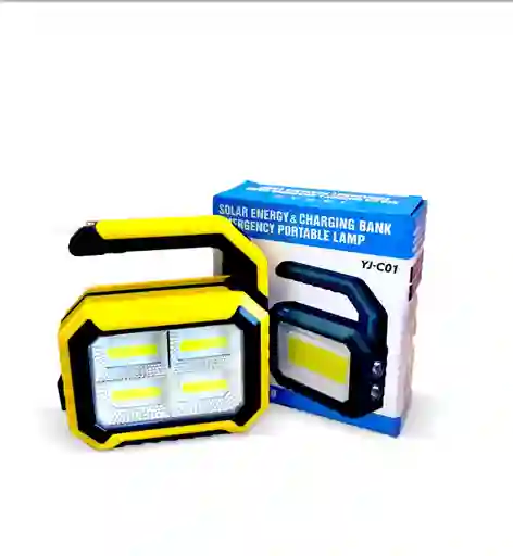 Linterna Solar Portable Para Vehículo