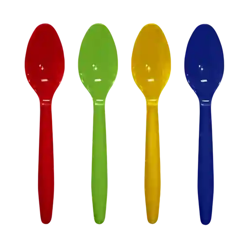 Cucharas Multicolores X 12und