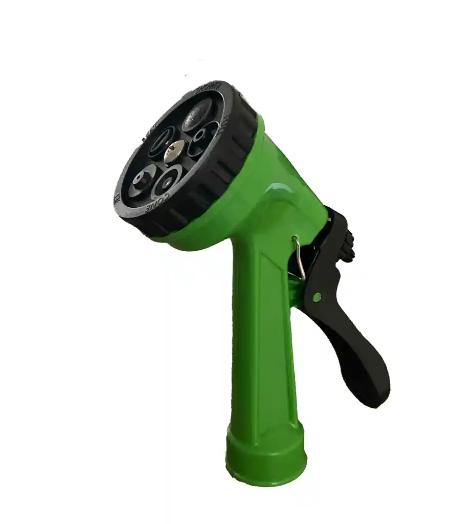 Pistola Plástica De Riego Para Manguera 5 Funciones, Ferreco Basics