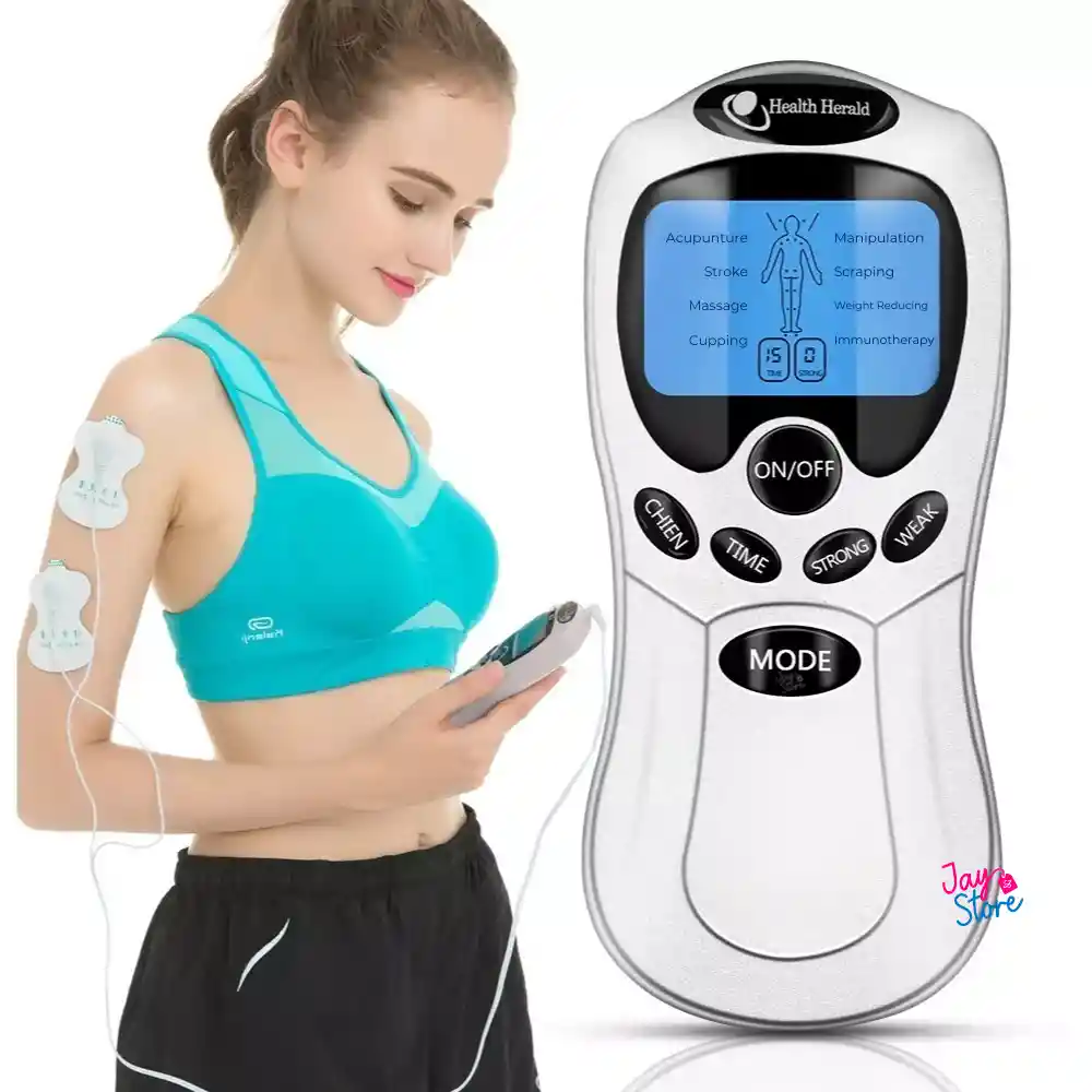 Gimnasia Pasiva Estimulación Muscular Terapia 8 Electrodos