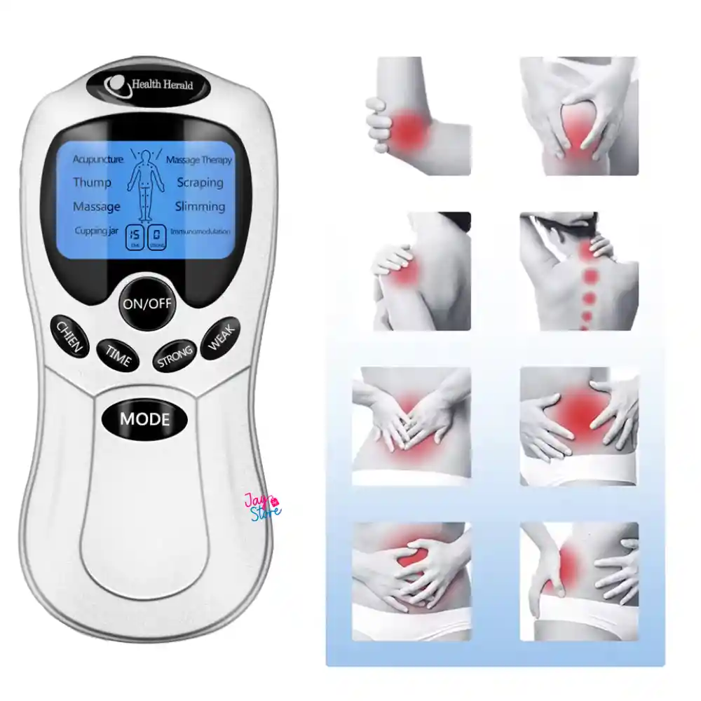 Gimnasia Pasiva Estimulación Muscular Terapia 8 Electrodos