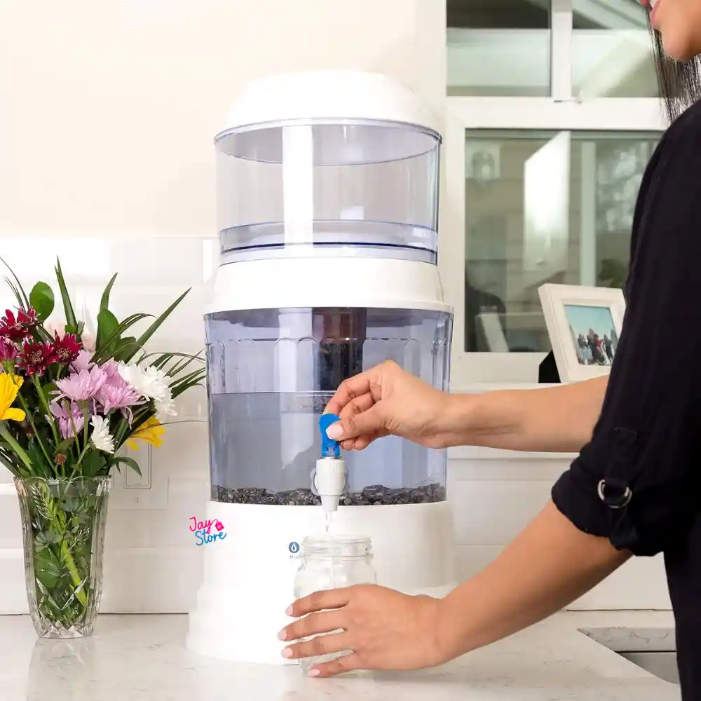 Filtro Purificador De Agua Potable 14litros Bioenergético
