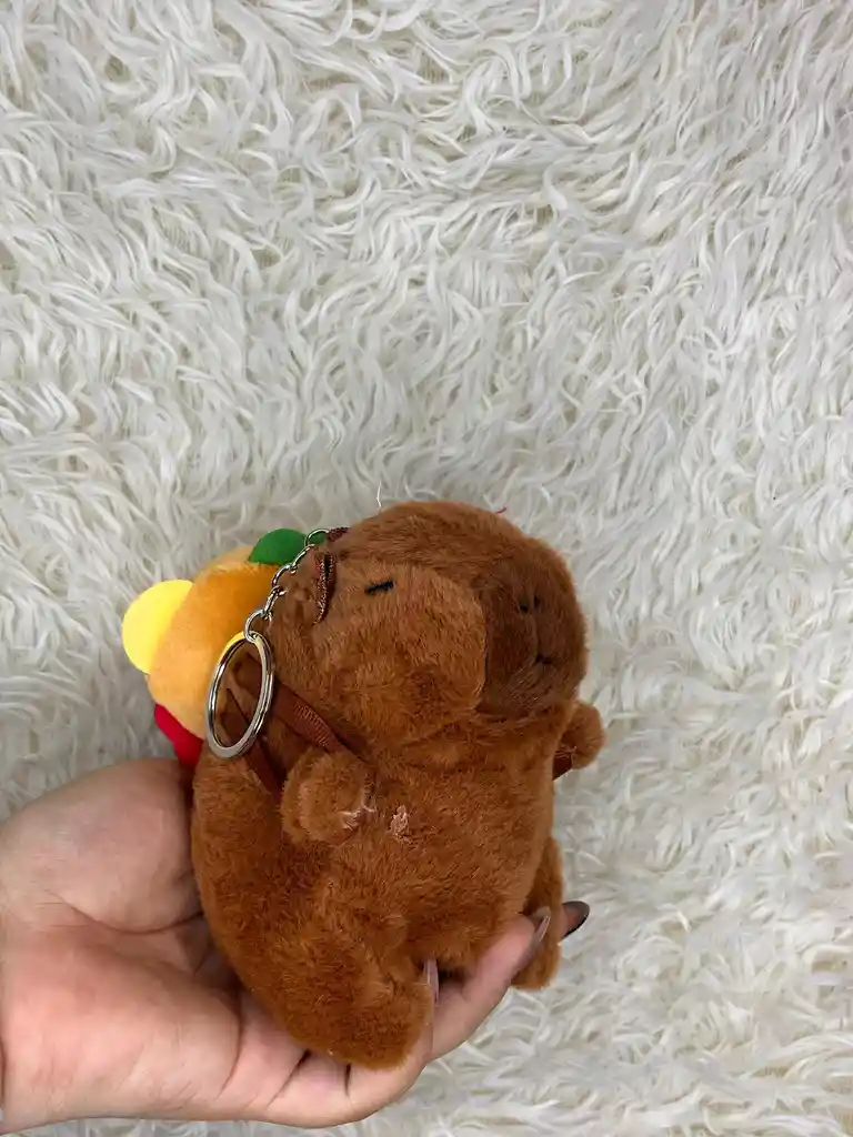 Llaveros De Peluche De Capibara